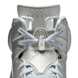 Air Jordan 6 Retro PSG Metallic Silver Angle 5