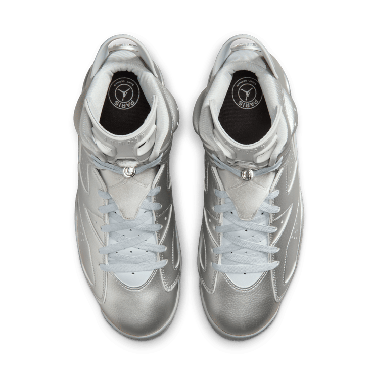 Air Jordan 6 Retro PSG Metallic Silver Angle 6