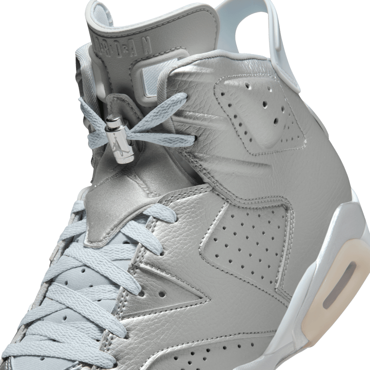 Air Jordan 6 Retro PSG Metallic Silver Angle 7