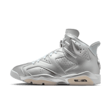 Air Jordan 6 Retro PSG Metallic Silver Angle 1