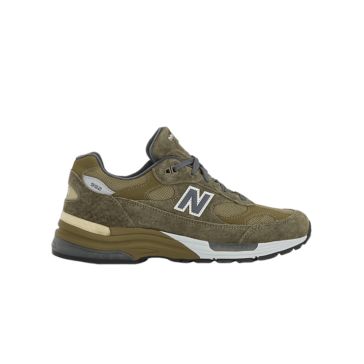 New Balance 992 Made in USA Dark Camo Angle 1
