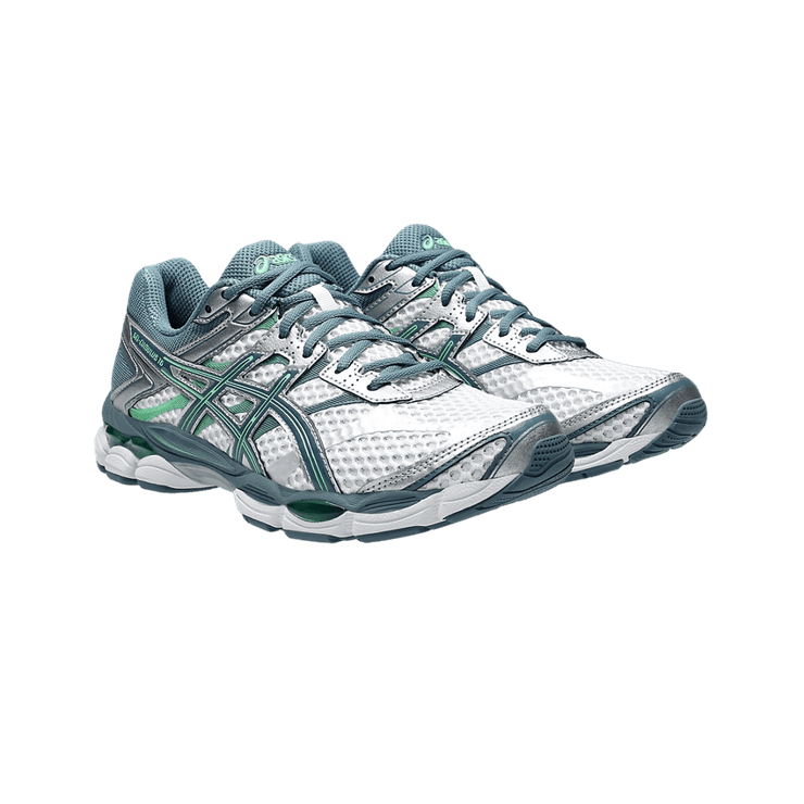 ASICS Gel-Cumulus 16 White Ironclad Angle 0
