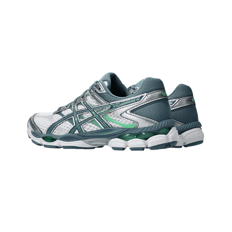 ASICS Gel-Cumulus 16 White Ironclad Angle 1