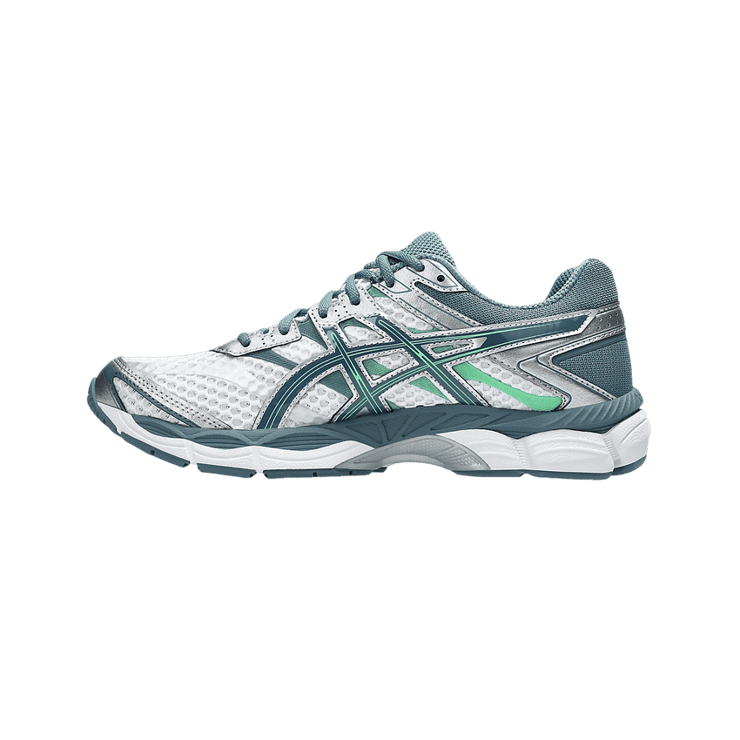 ASICS Gel-Cumulus 16 White Ironclad Angle 2