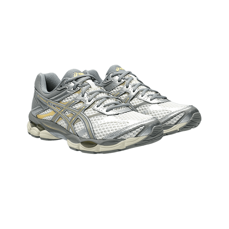 ASICS Gel-Cumulus 16 Cream Clay Grey Angle 0