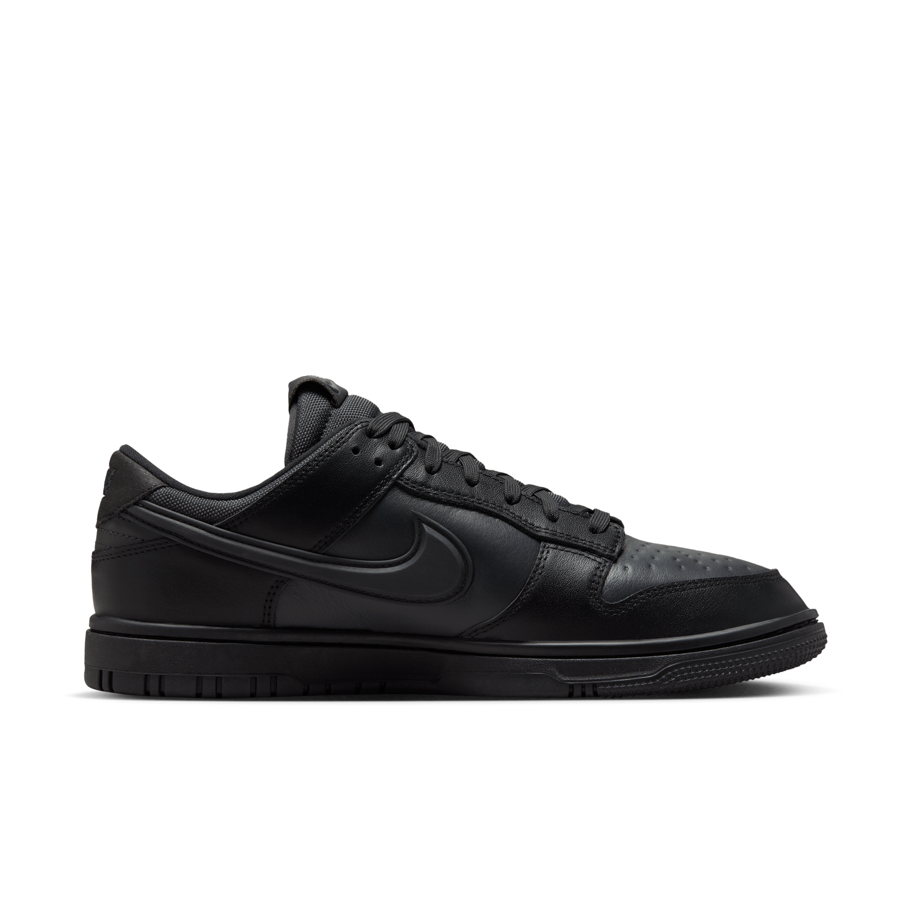 Nike Dunk Low GTX Triple Black Angle 4