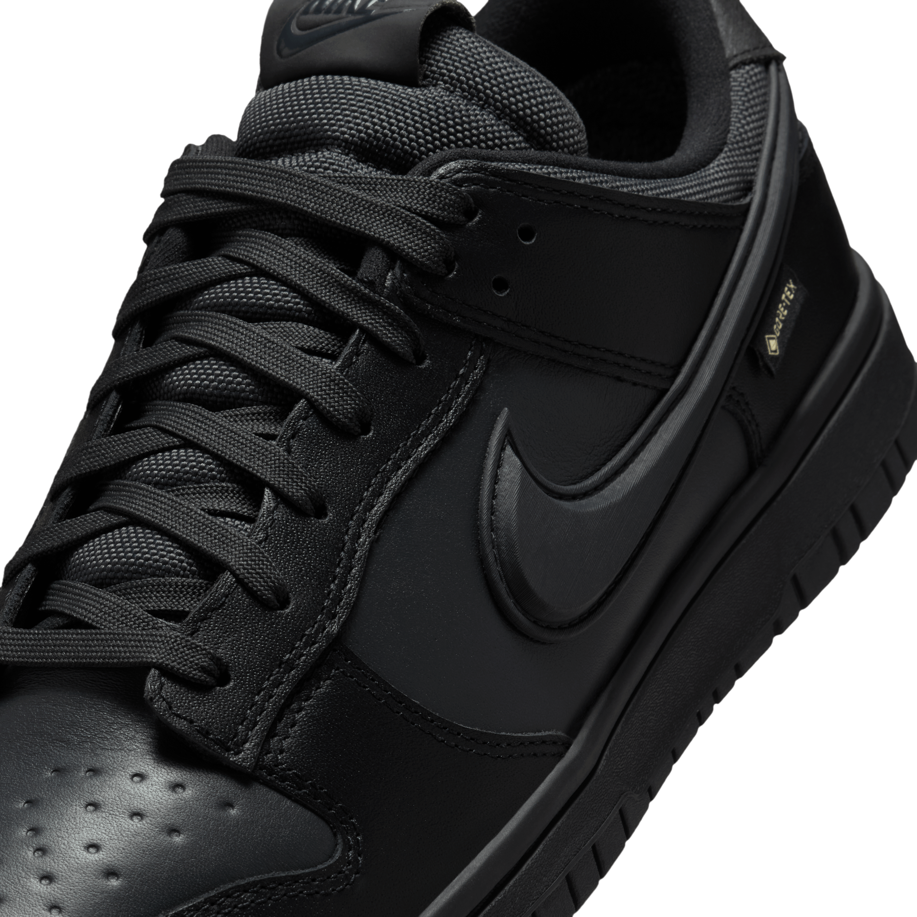 Nike Dunk Low GTX Triple Black Angle 8