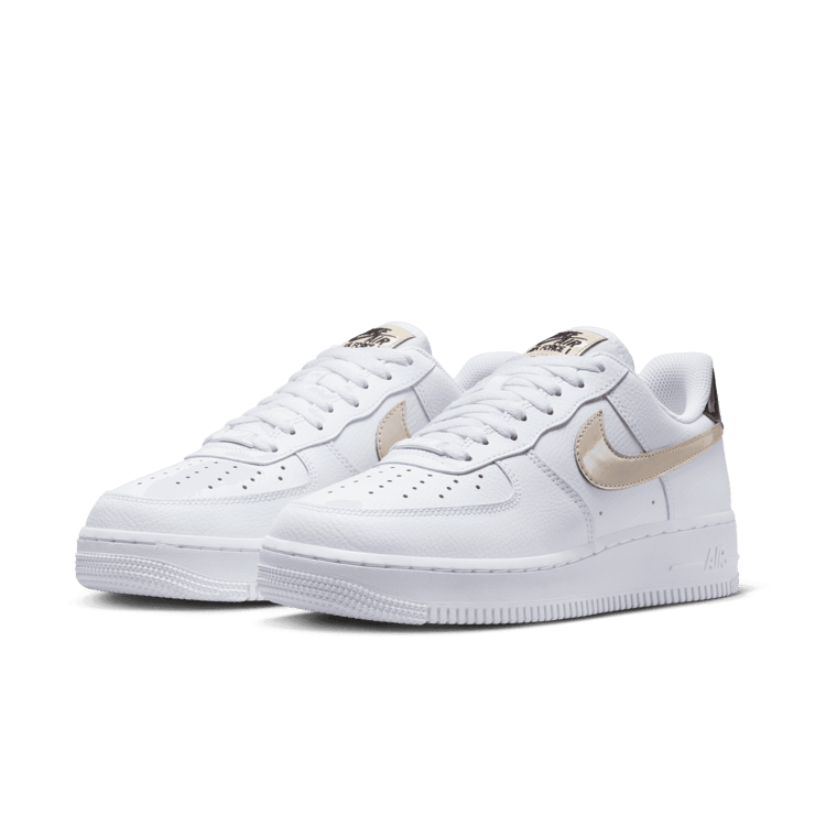 Nike Air Force 1 Low White Sanddrift Cacao Wow (W) Angle 2