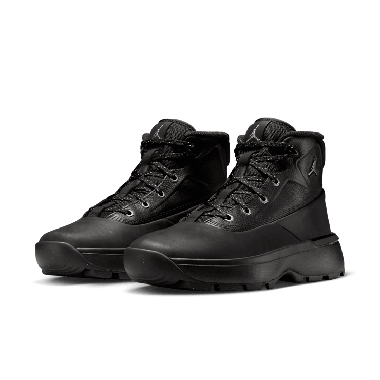 Jordan City Boot Triple Black Angle 2