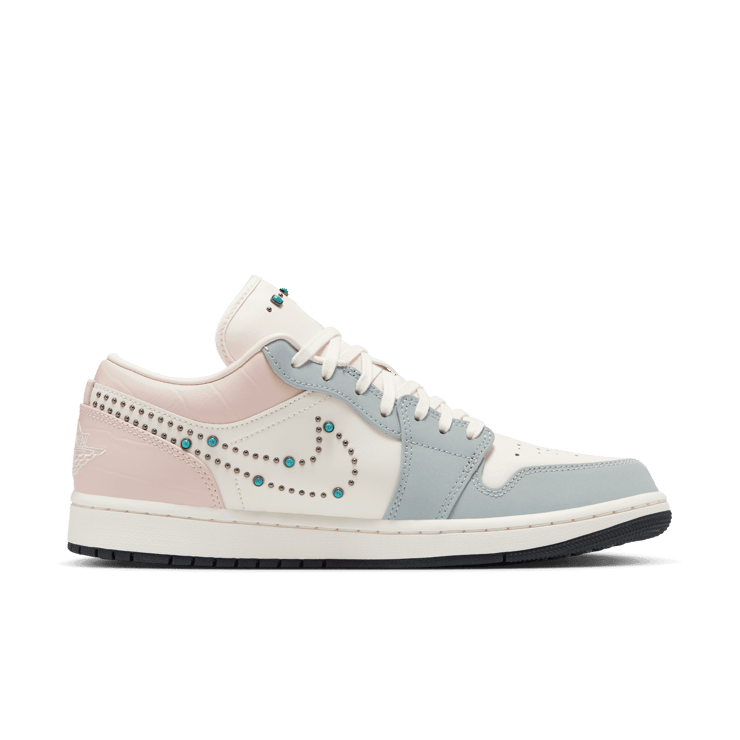 Air Jordan 1 Low Turquoise Stone Angle 0