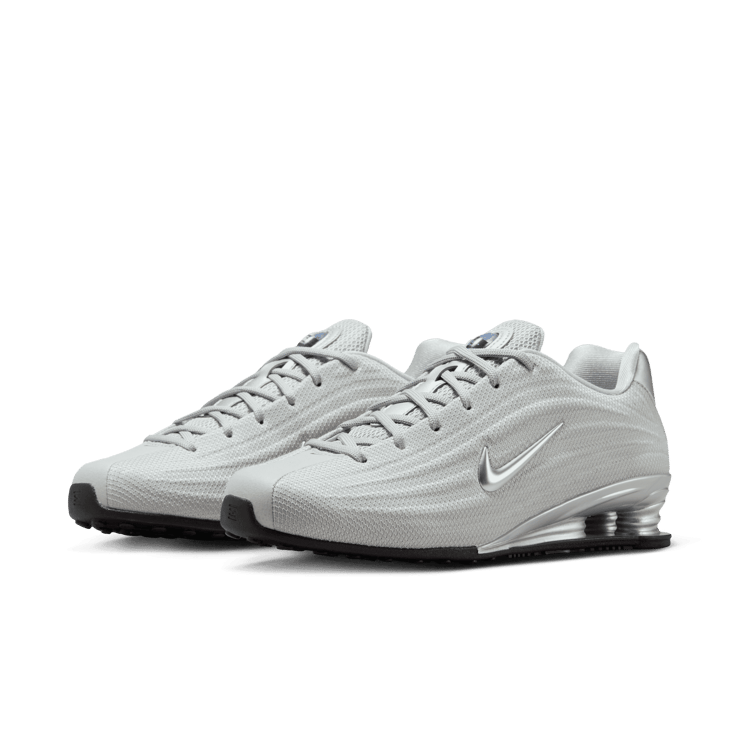 Nike Shox Z Silver Black Angle 2