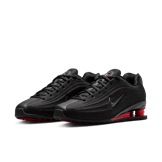 Nike Shox Z Black University Red Angle 2