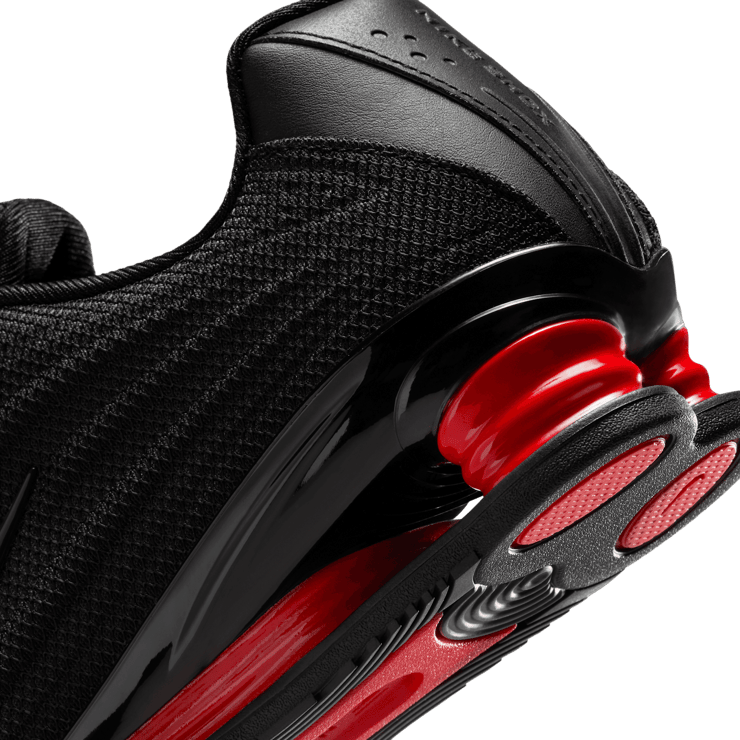 Nike Shox Z Black University Red Angle 5