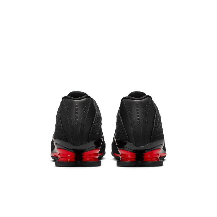 Nike Shox Z Black University Red Angle 3