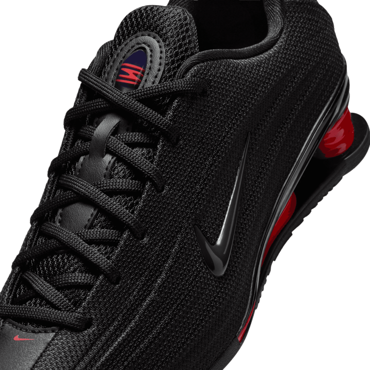 Nike Shox Z Black University Red Angle 4