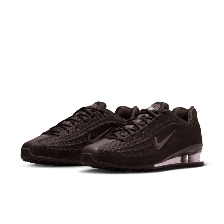 Nike Shox Z Velvet Brown Pink Angle 2