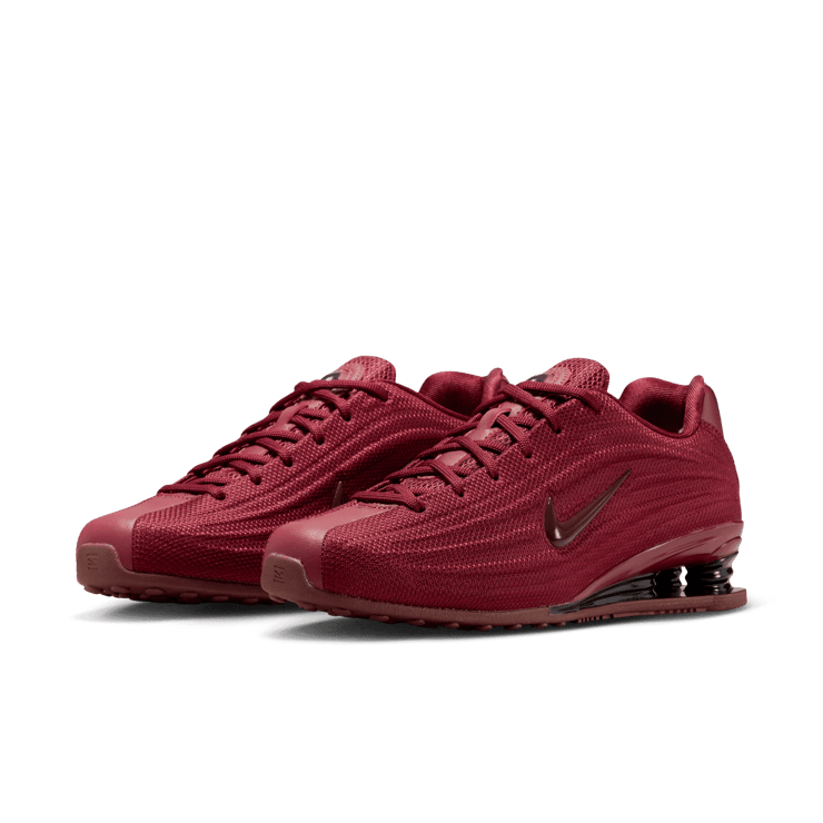 Nike Shox Z Dark Team Red Angle 2
