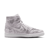 Air Jordan 1 Retro High OG Swarovski Vast Grey (W) Angle 2