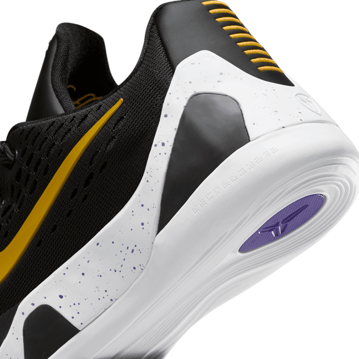 Nike Kobe 9 EM Low Protro Lakers Away (GS) Angle 4