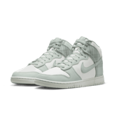 Nike Dunk High Tartan Plaid White Light Silver Angle 2