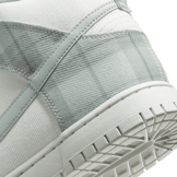 Nike Dunk High Tartan Plaid White Light Silver Angle 5