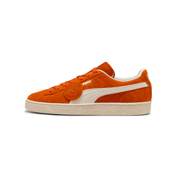 Puma Suede Charles F. Stead Orange Glo Angle 0