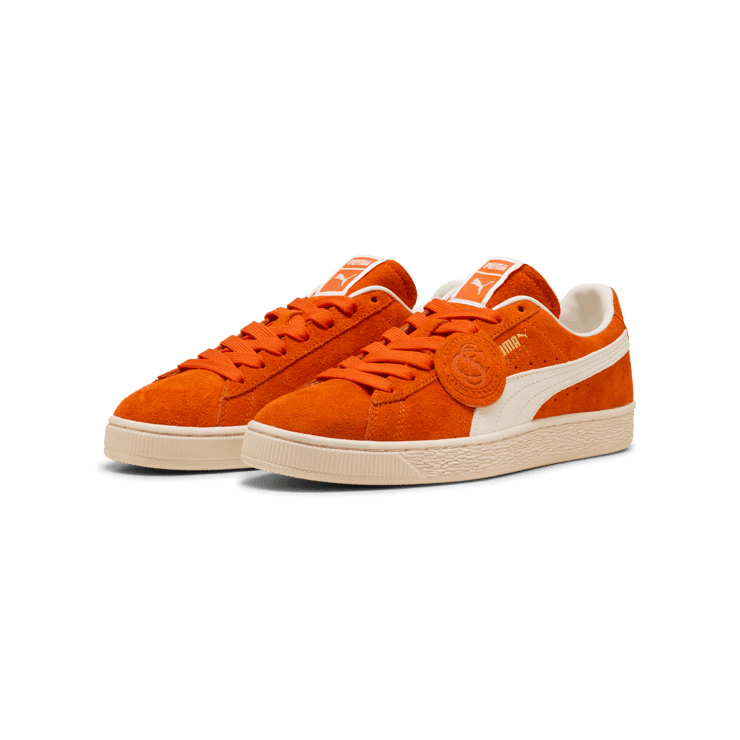Puma Suede Charles F. Stead Orange Glo Angle 5