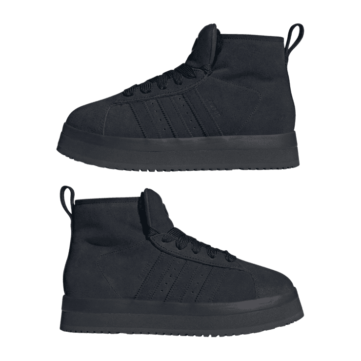 adidas Campus 00 Winter Mid Triple Black Angle 8