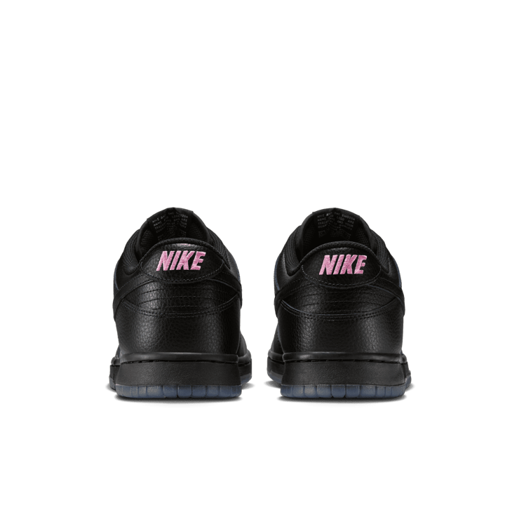 Nike Dunk Low Black Pink Rise Angle 2