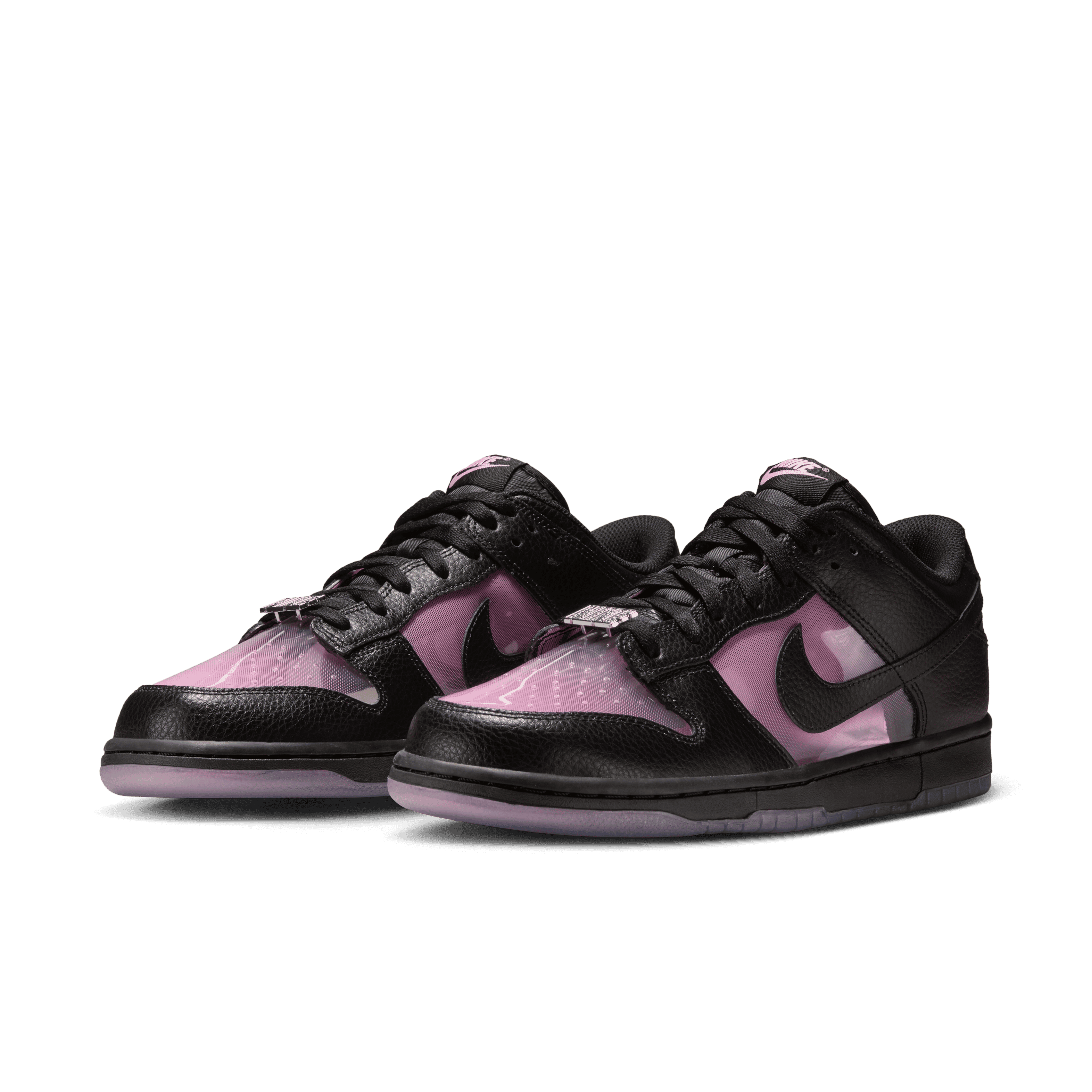 x nike dunk low transparent sneaker