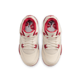 Air Jordan 4 Retro Pale Ivory Sierra Red (PS) Angle 1