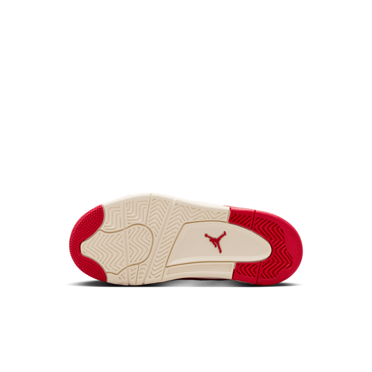 Air Jordan 4 Retro Pale Ivory Sierra Red (PS) Angle 0