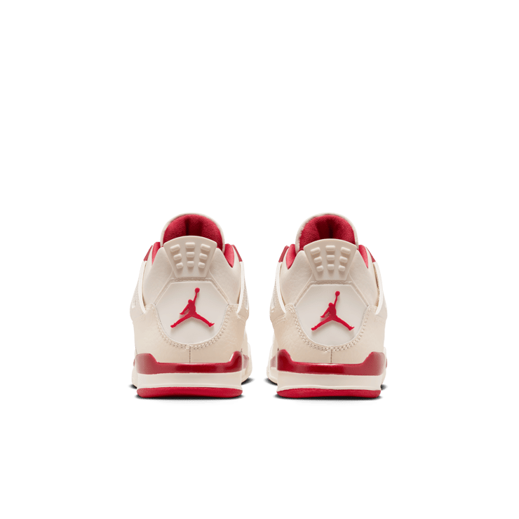 Air Jordan 4 Retro Pale Ivory Sierra Red (PS) Angle 4