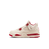Air Jordan 4 Retro Pale Ivory Sierra Red (PS) Angle 2