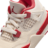 Air Jordan 4 Retro Pale Ivory Sierra Red (TD) Angle 6