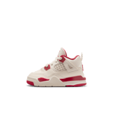 Air Jordan 4 Retro Pale Ivory Sierra Red (TD) Angle 2