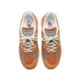 New Balance 991v2 Made in UK Gold Earth Angle 1