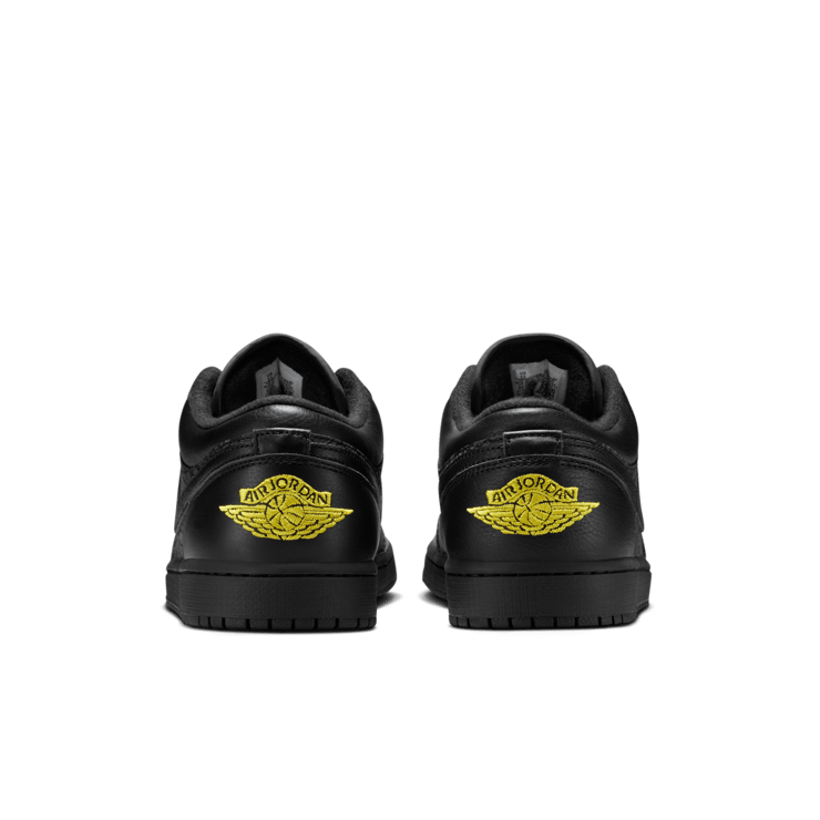 Air Jordan 1 Low Black Elephant Print Angle 2