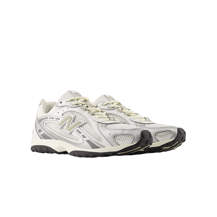 New Balance 204L Silver Metallic Sage Green Angle 2