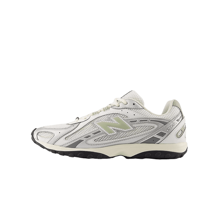 New Balance 204L Silver Metallic Sage Green Angle 5