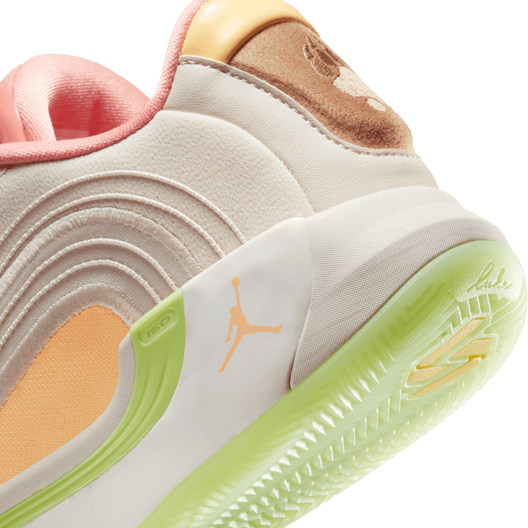 Jordan Luka 4 Light Orewood Brown Tangerine Angle 4