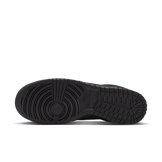 Nike Dunk Low Triple Black Suede Angle 1