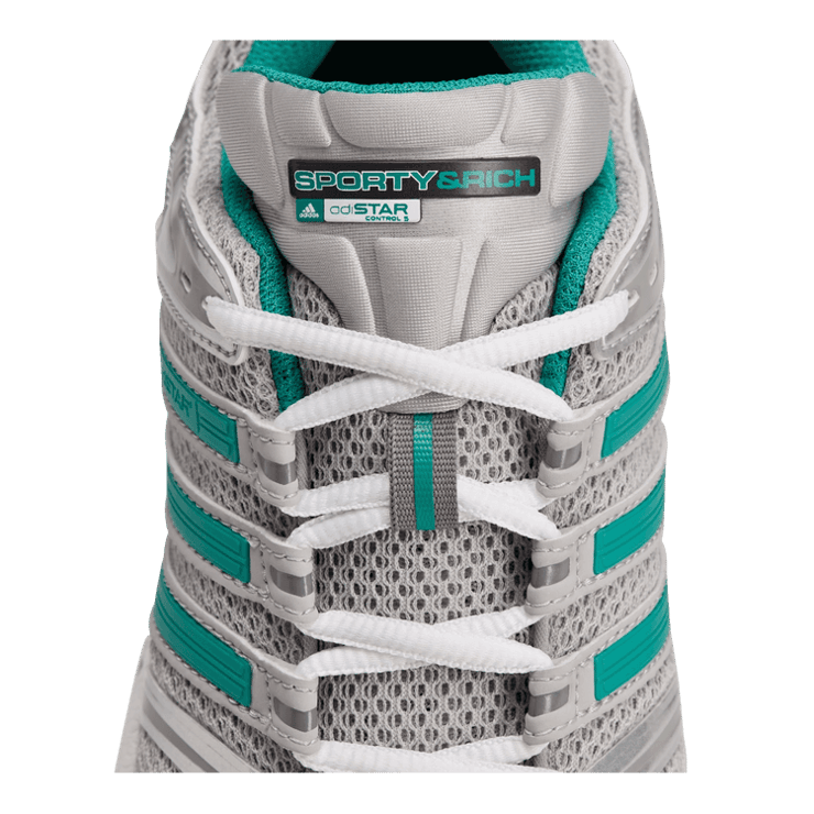 adidas Adistar Control 5 Sporty & Rich Metallic Silver Green Angle 7