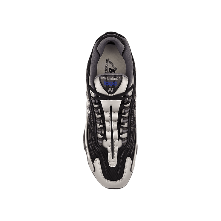 New Balance 1000 Black Silver Angle 1