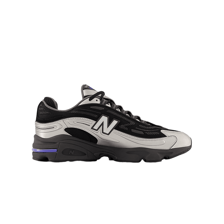 New Balance 1000 Black Silver Angle 5