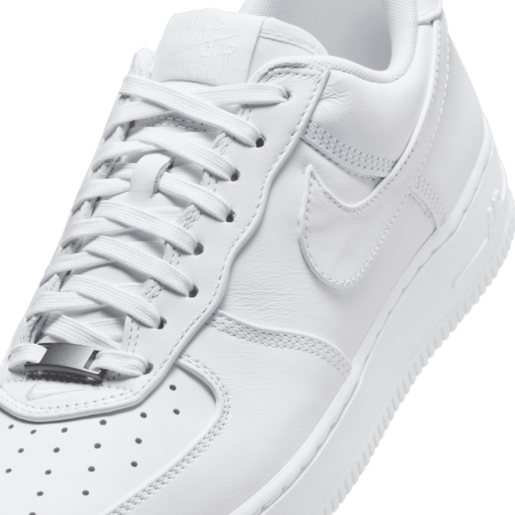 Nike Air Force 1 Low Retro Premium Triple White Angle 19