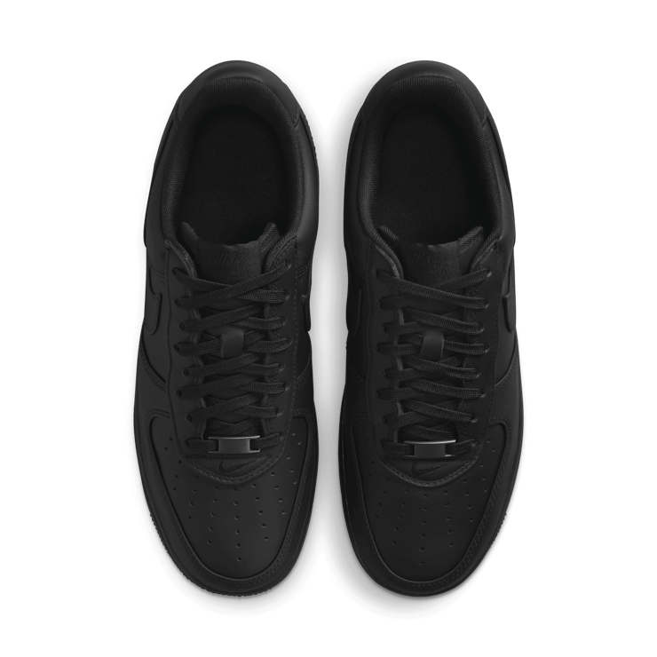 Nike Air Force 1 Low Retro Premium Triple Black Angle 17
