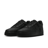 Nike Air Force 1 Low Retro Premium Triple Black Angle 12