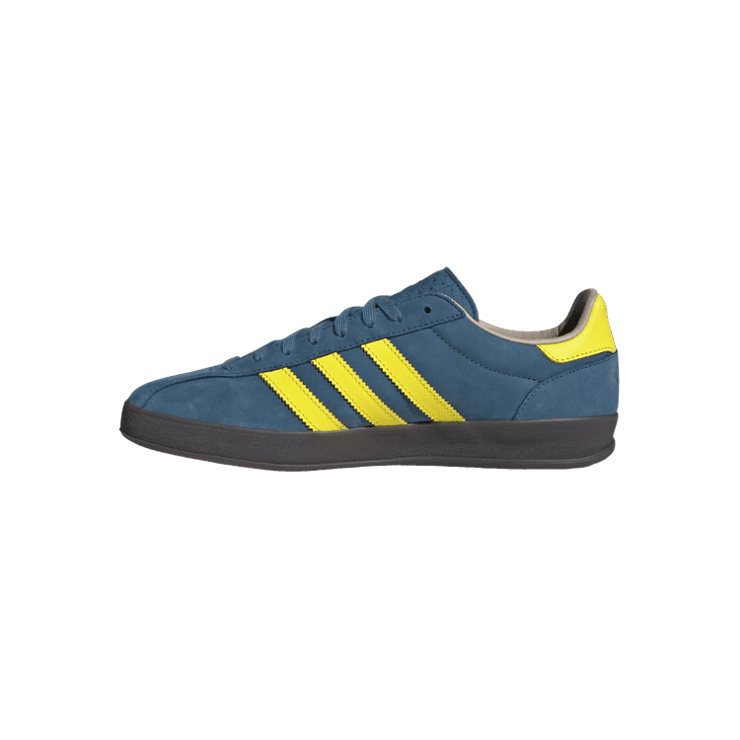 adidas Gazelle Indoor Pro Shocking Yellow Charcoal Angle 3
