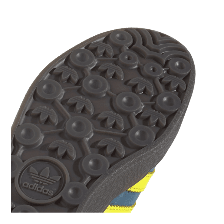 adidas Gazelle Indoor Pro Shocking Yellow Charcoal Angle 6